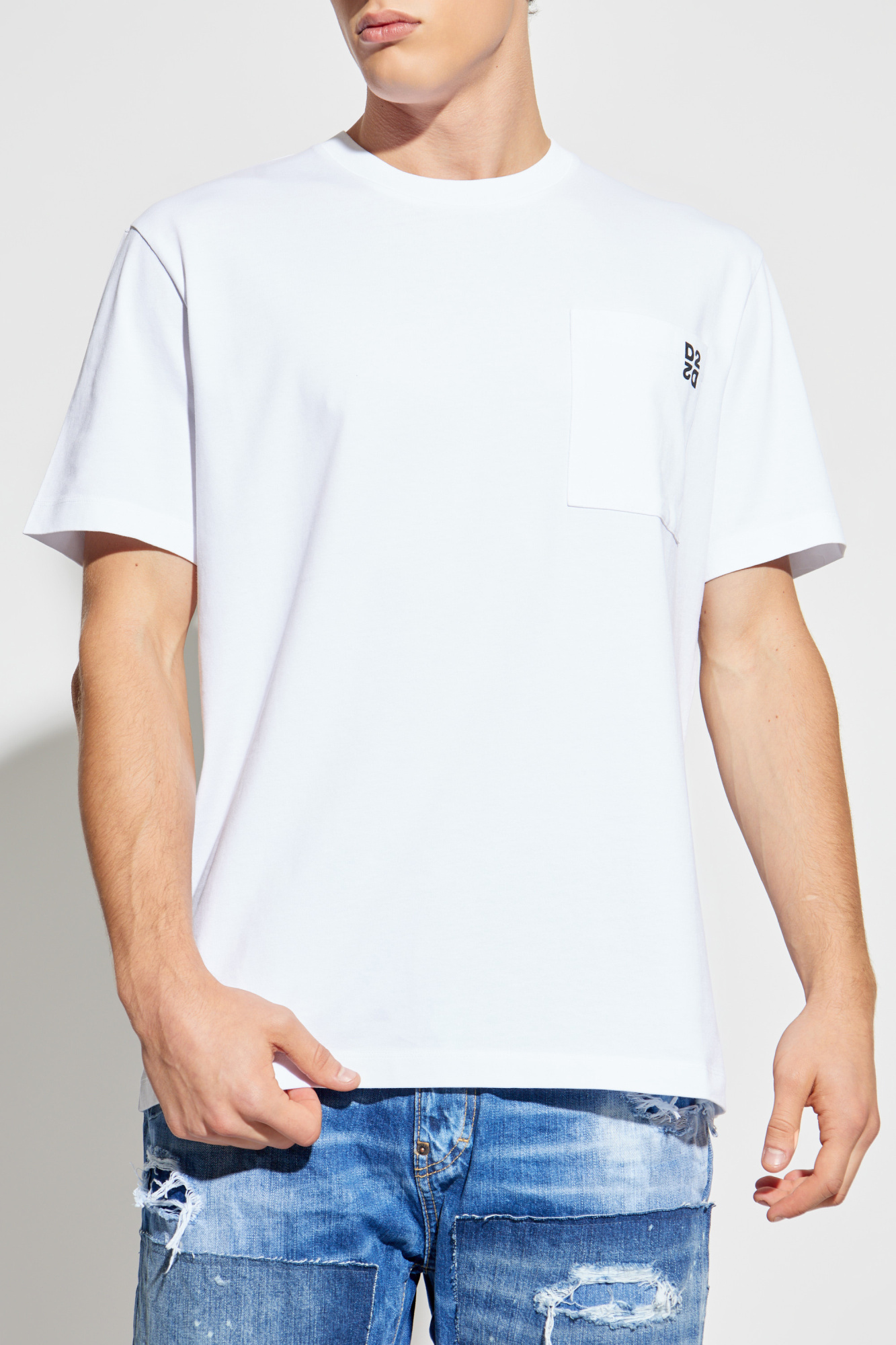 【送料無料キャンペーン】 Dsquared2 Two-pack Clothing Men's | logo with T-shirts of トップス